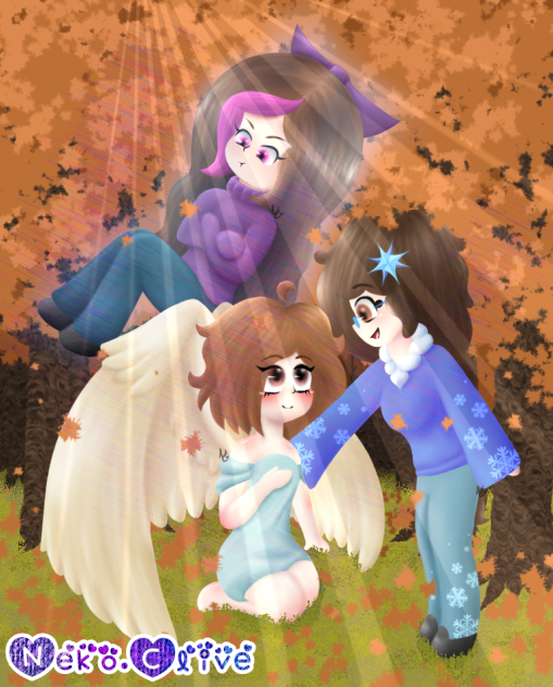 Pals in autumn