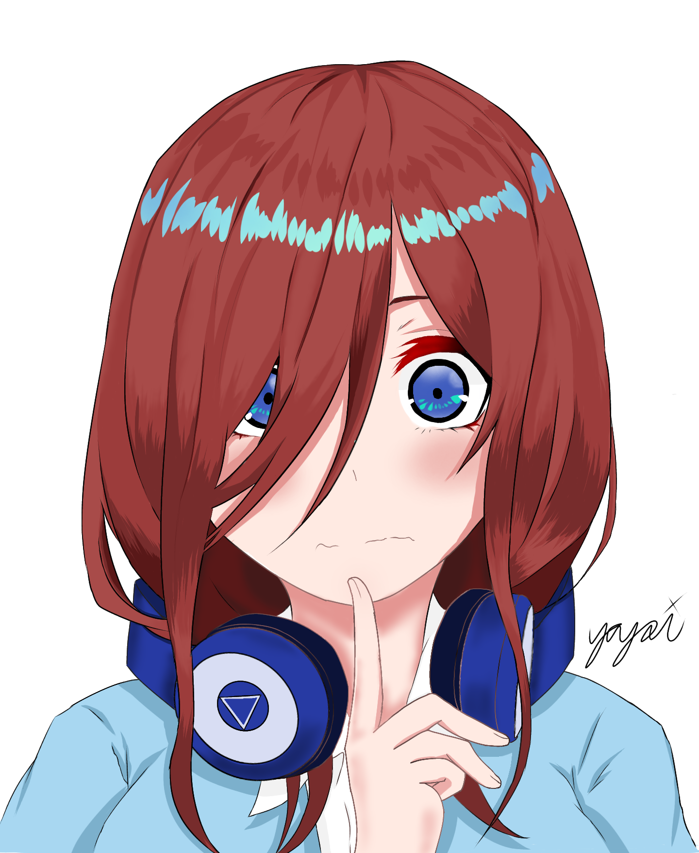 五等分の花嫁】中野三玖 描いてみた - ibisPaint
