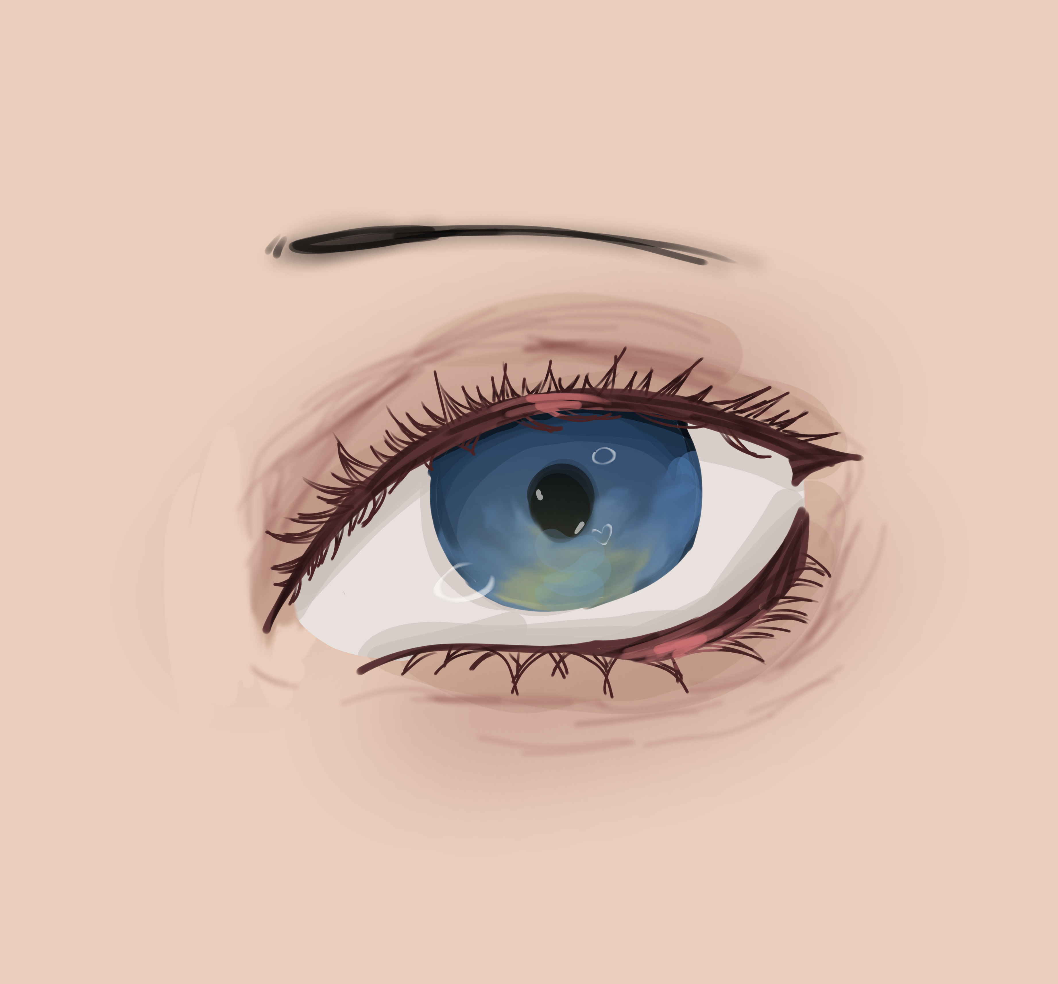 Ocean eyes - ibisPaint