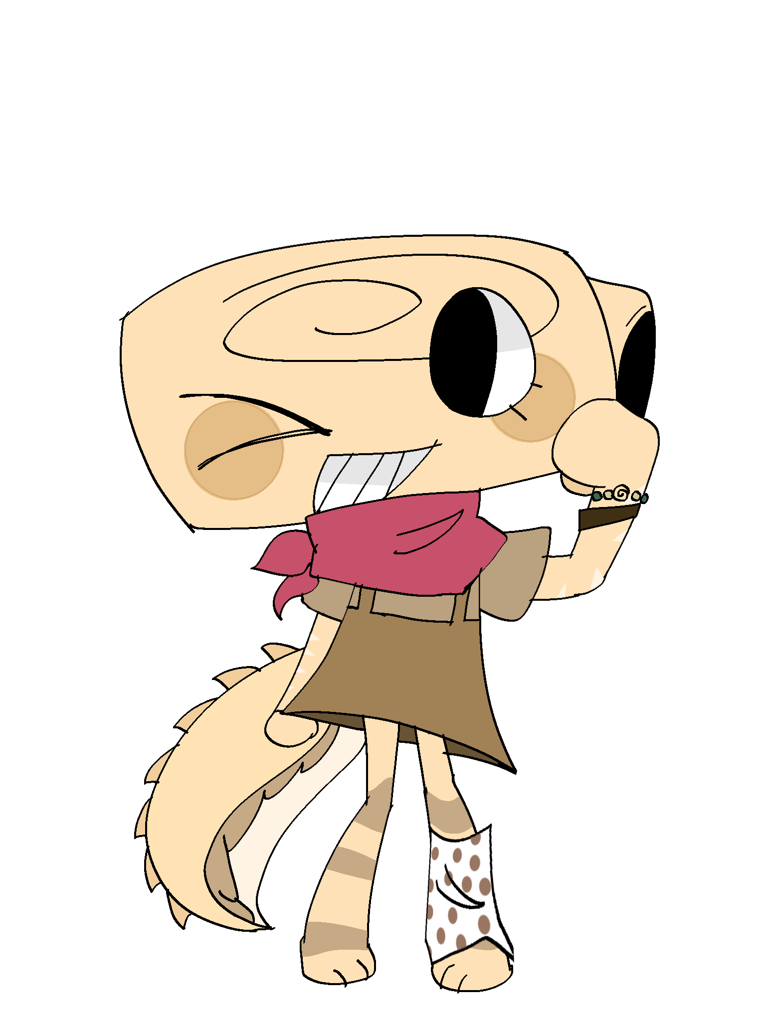 🦖Shelly redesign! {dandy's world}🐚 - ibisPaint