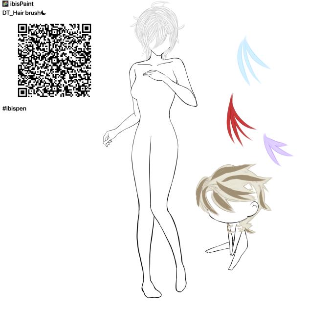 Hair brush ( not mine ) - ibisPaint