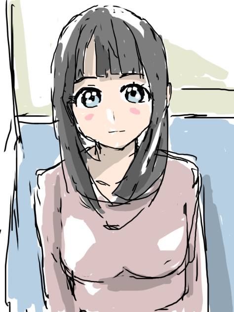 明日ちゃん電車