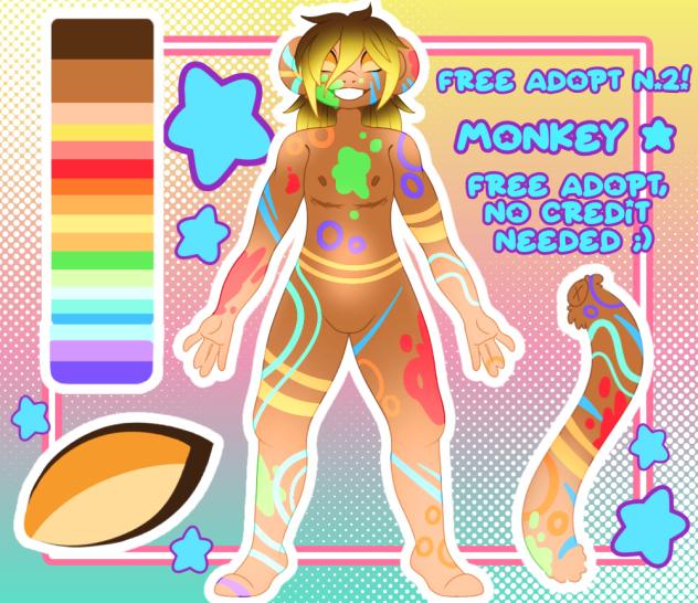 Free Adopt! ~ Monkey ☆