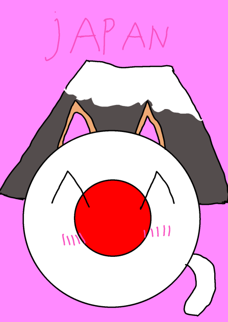 Japan Country Balls