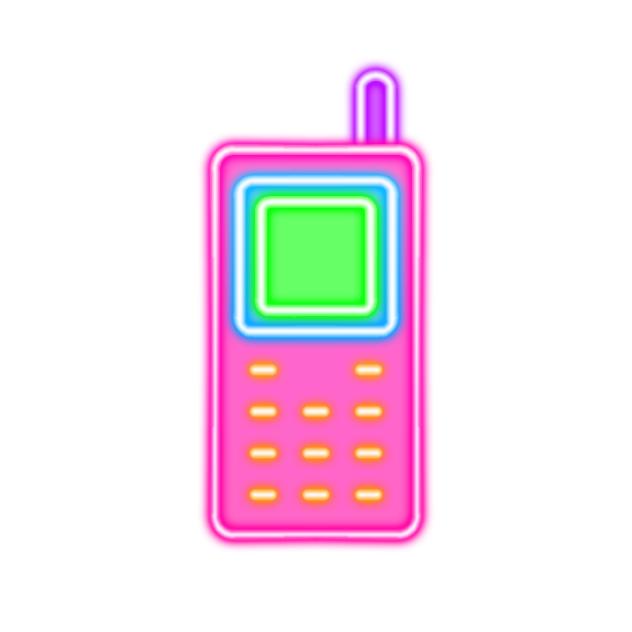 phone neon sign 2