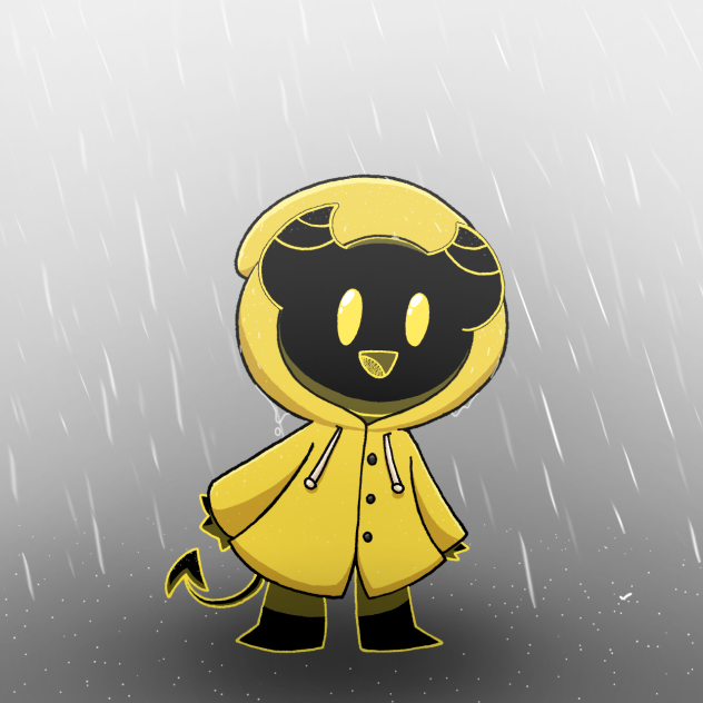 in the rain