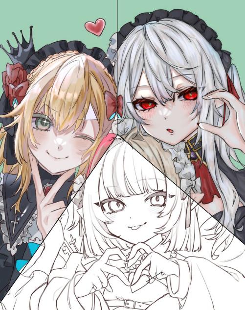 にじぱぺっと 卯月コウ 魔界ノりりむ サーニャ ルザキン 魔界ノりりむ #りりむとおえかき #卯月コウ #絵画コウ #サーニャ