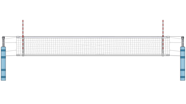 バレーボールネット