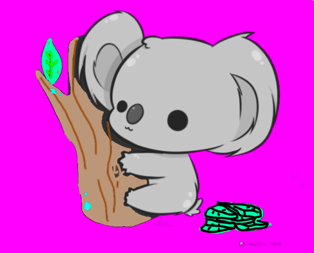 Animated koala