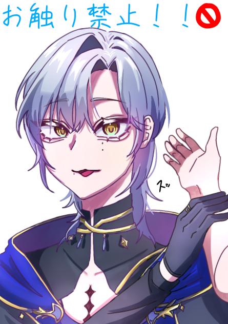 「ふふ、お触り禁止ですよ」