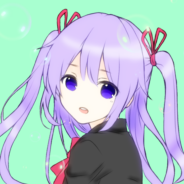 お借りした線画。はじめての色塗り