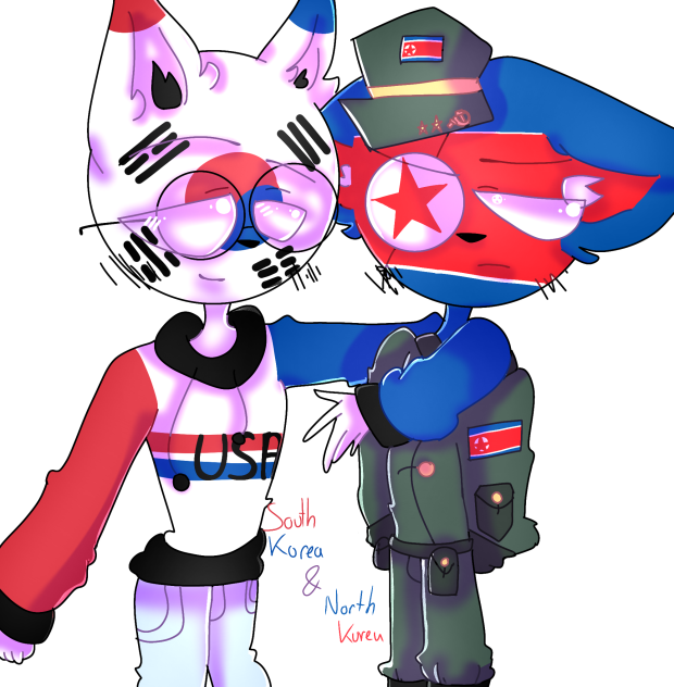 South & North Korea