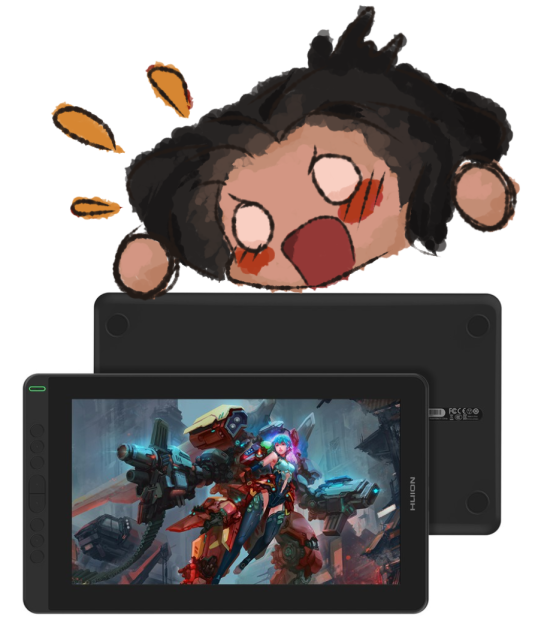 I'm getting a Huion Drawing Tablet 🤩