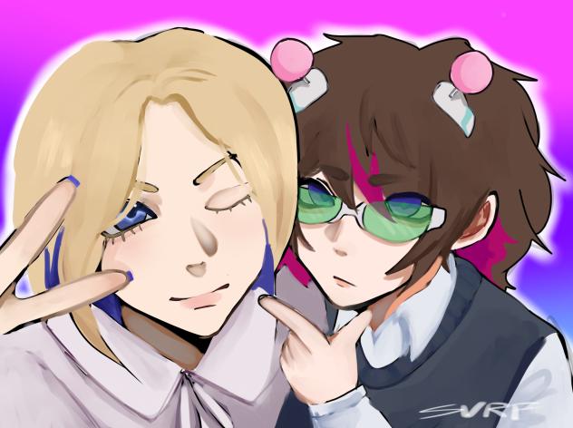 Me and Bro, as Saiki And Kokomi