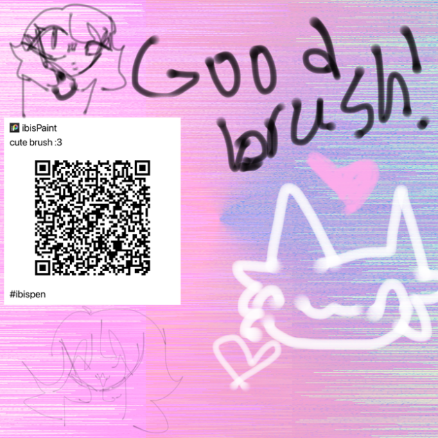 My first made up brush! - ibisPaint