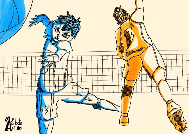 Asahi and Kageyama