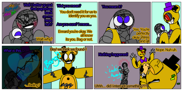 N-o Closure. p4 FNaF fanmade comic