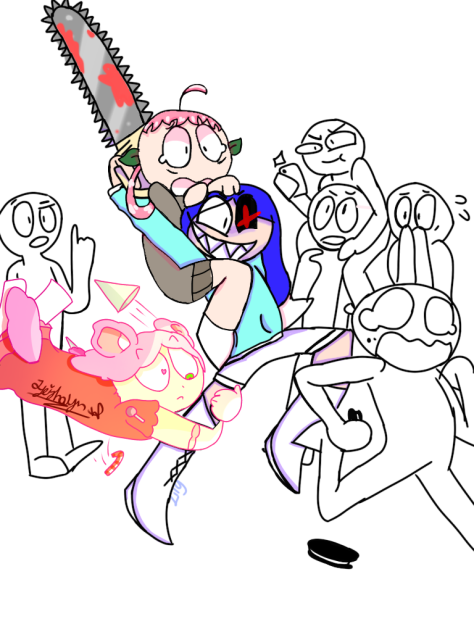 SOMEONE PLZ STOP THIS GIRL!!