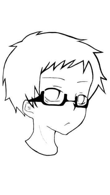 線画、塗って！！！