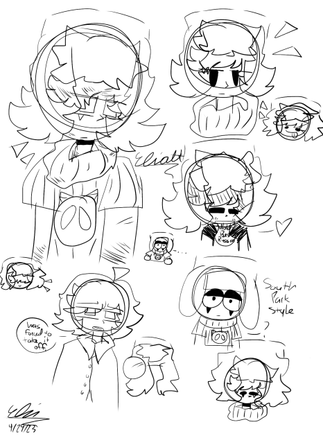 Doodles of Eliott!