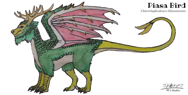 Piasa Bird (paper cut, definitive)