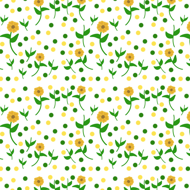 sunflower pattern