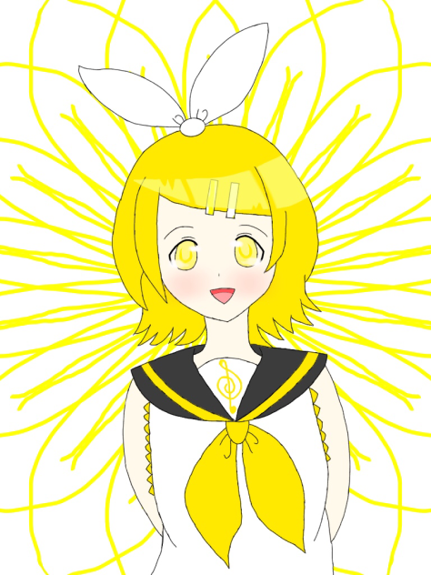 ぺカーッなリンちゃん