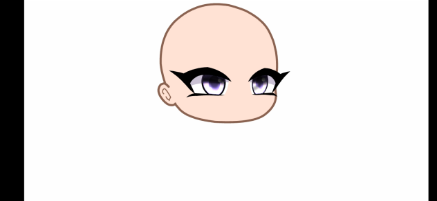 eyes glow purple
