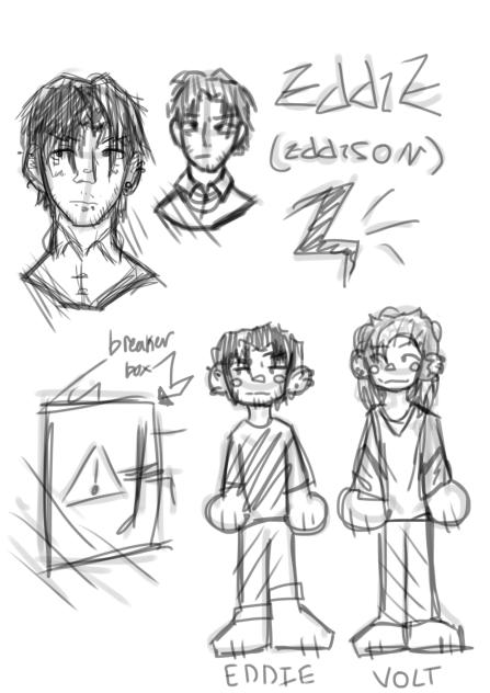 multi-style eddie doodle page [⚠️]