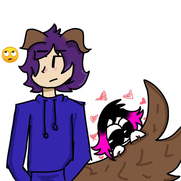 little did she know, I'm a nasty dog.