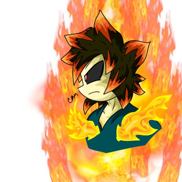Flaming Cam, Side Profile - ibisPaint