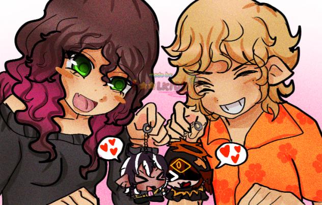 things that I did for my friends ^^