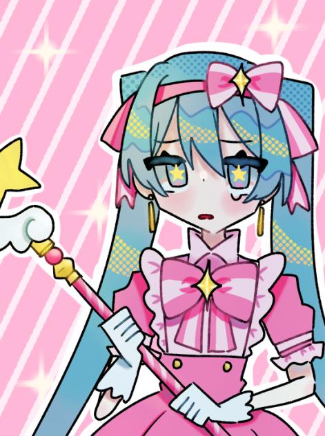 なっぴ様の線画塗りました。