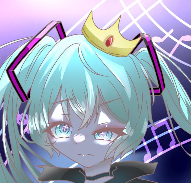 王様ミク👑