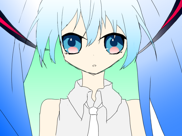 初音ミク(下手)