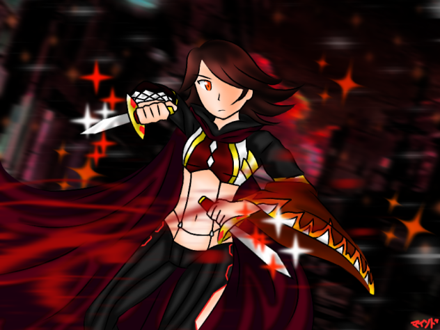 Fire Assassin Cross - ibisPaint