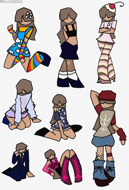 Diff outfits - ibisPaint