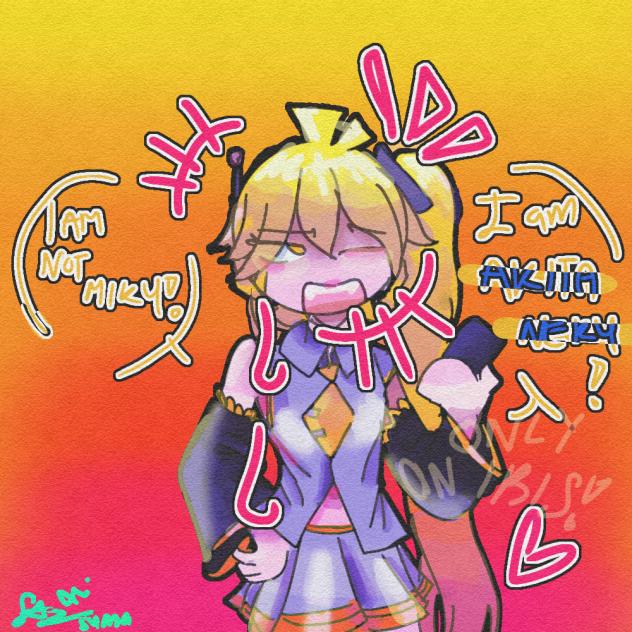 Is that.. Yellow Miku!