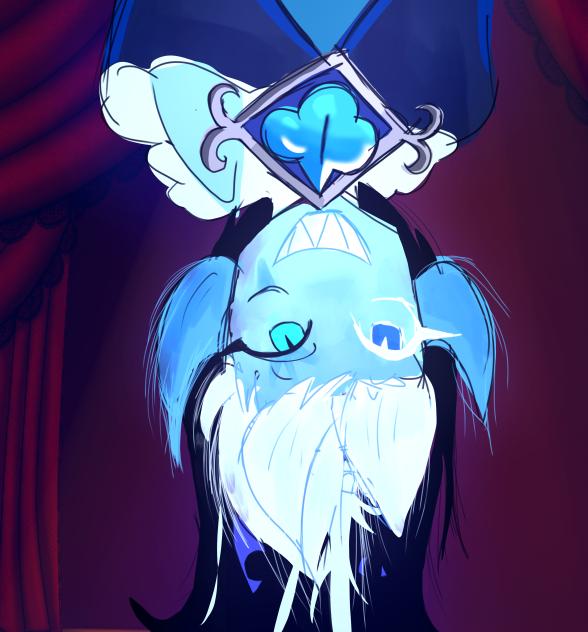 Shadow milk cookie - upside down-