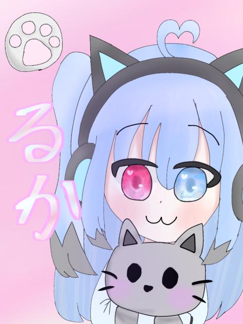 🩷🩵🐈
