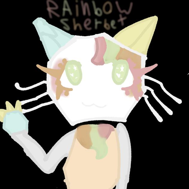 Rainbow Sherbet Scraps!