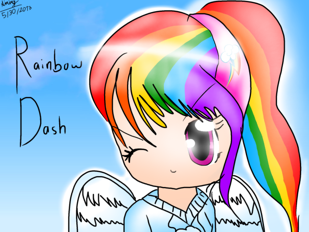 Rainbow Dash - ibisPaint