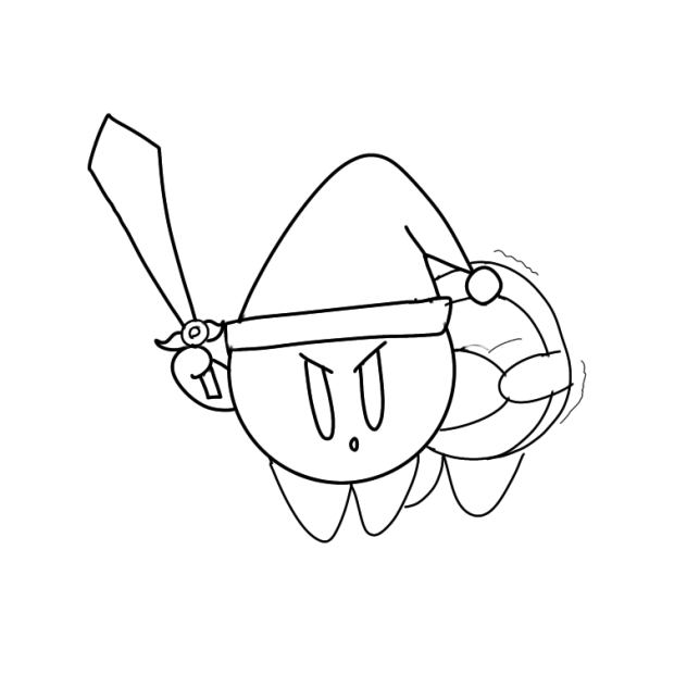 塗り絵大会線画！