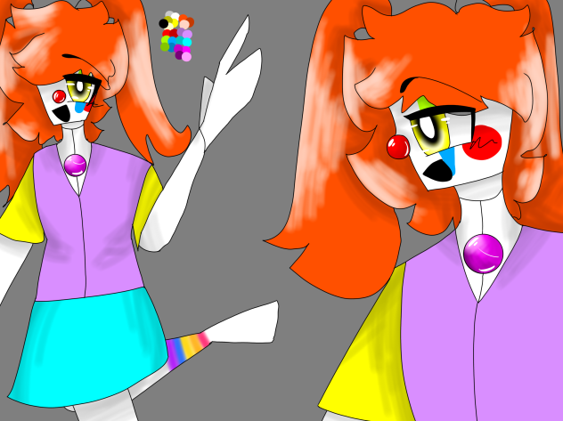 I drew a clown 😀