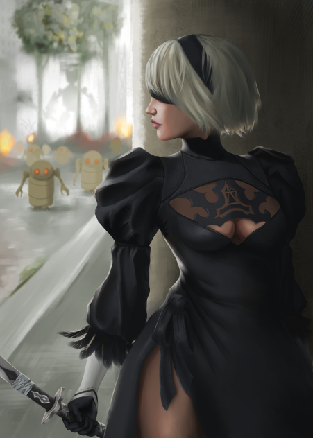 [Fanart] 2B