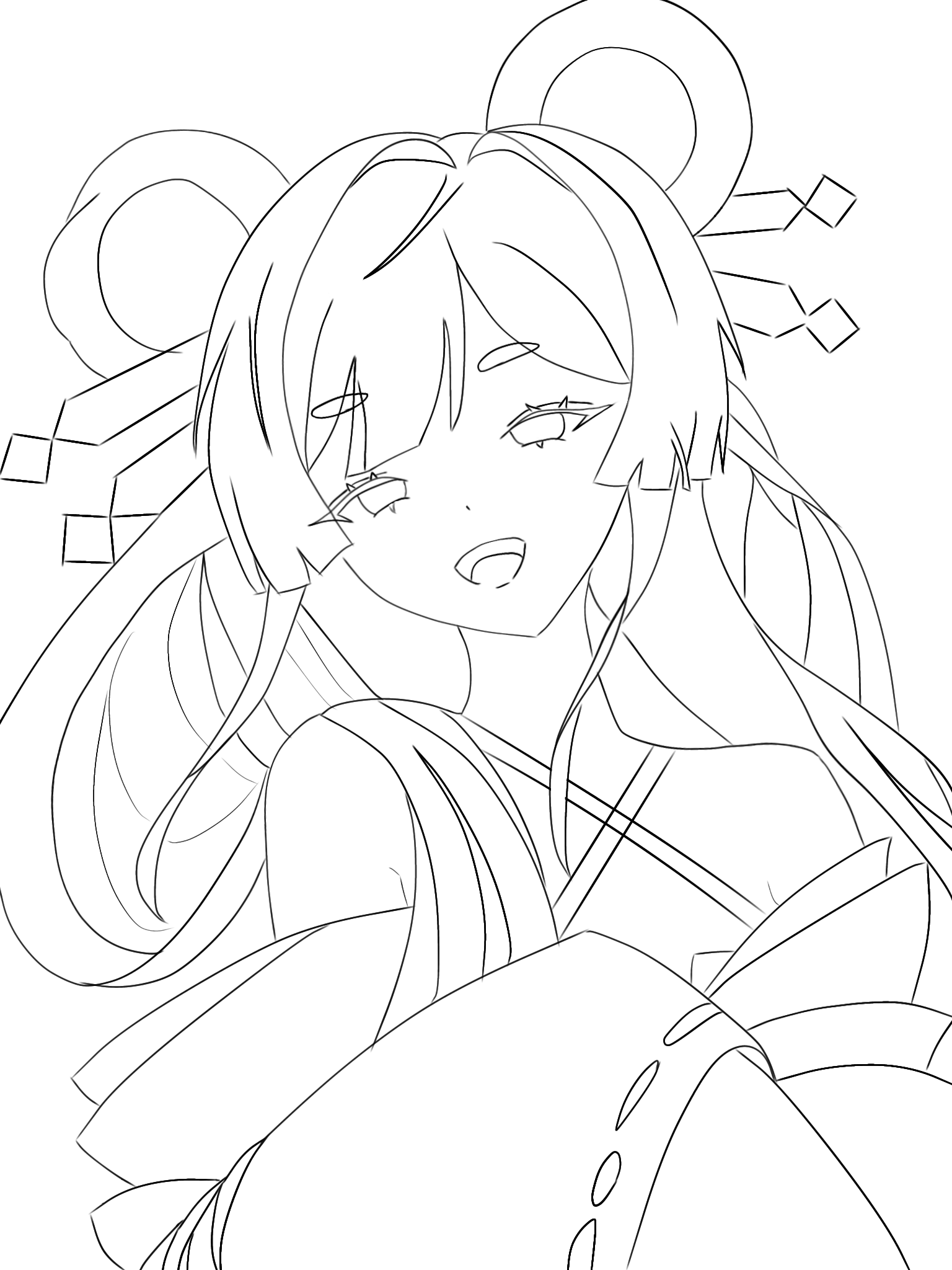 ちちんぷいぷい　Windows　PCゲーム　画像編集　お絵かき塗り絵　ペイント 塗り絵！！ - ibisPaint