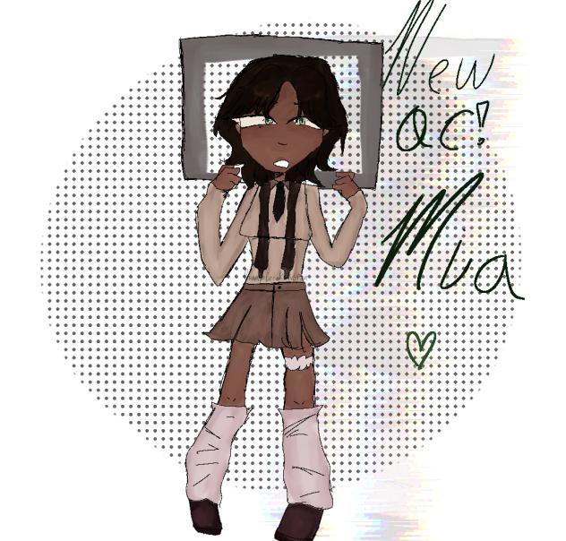 new oc,, mia for a horror au by the way