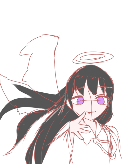 ラフです。