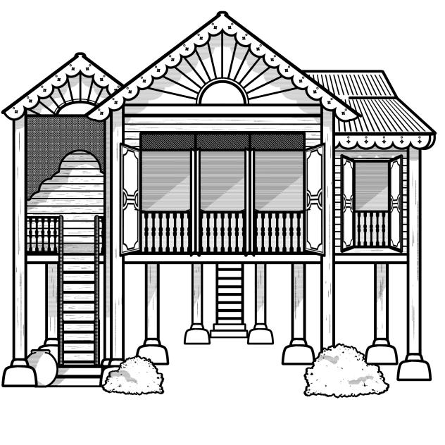 Traditional Asian House II