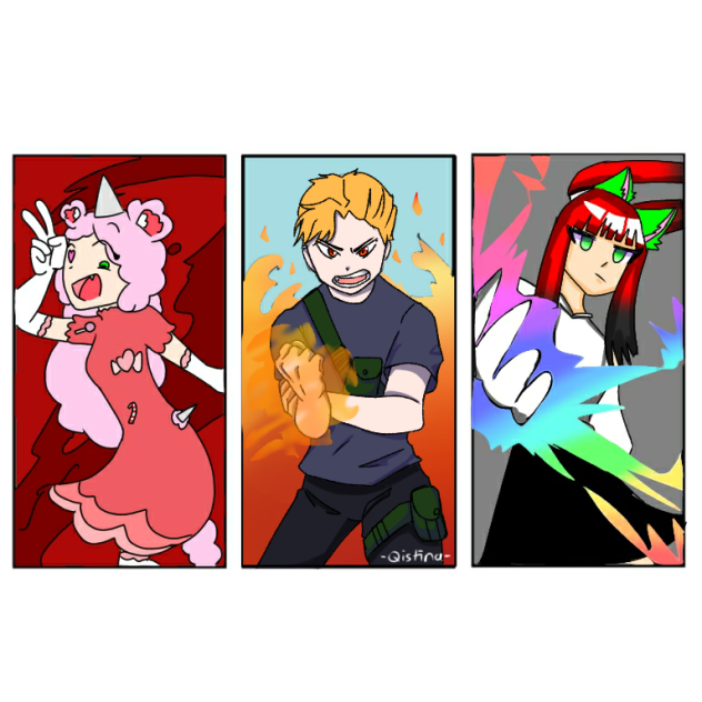 Power Collab with BloodChan - ibisPaint